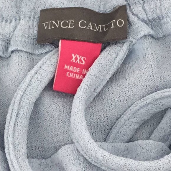 Vince Camuto Women's Bluebell Tie Back 3/4 Sleeve Off Shoulder Top Blue XXS New‎ - Picture 5 of 6